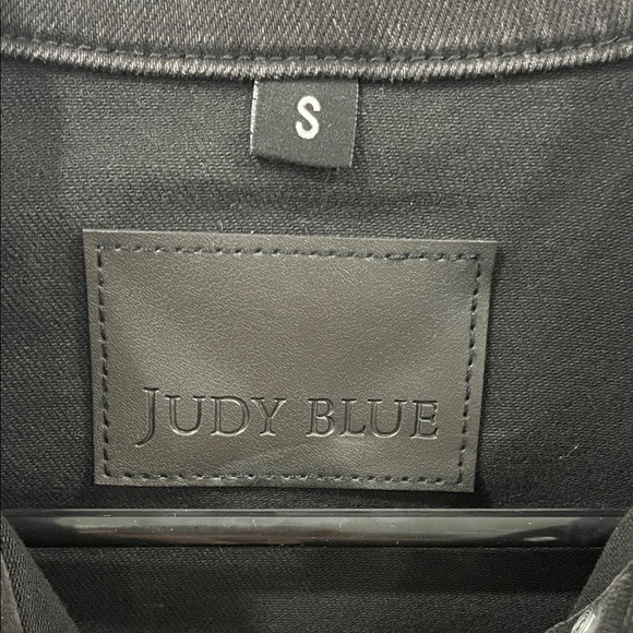 Judy Blue Black Denim Jacket - Picture 8 of 10